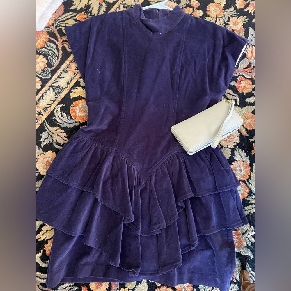 Vaute Couture Velvet Dress
